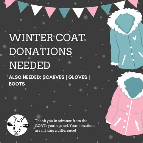 Winter Coat donations needed